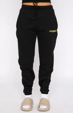 White Fox Boutique AU Uniform Sweatpants Black