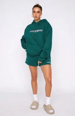 White Fox Boutique AU Clothing So Predictable Lounge Shorts Green 12 White Fox Boutique AU Clothing So Predictable Lounge Shorts Green