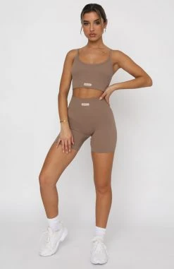 White Fox Boutique AU Take A Ride Seamless Bike Shorts Mocha 12 White Fox Boutique AU Take A Ride Seamless Bike Shorts Mocha