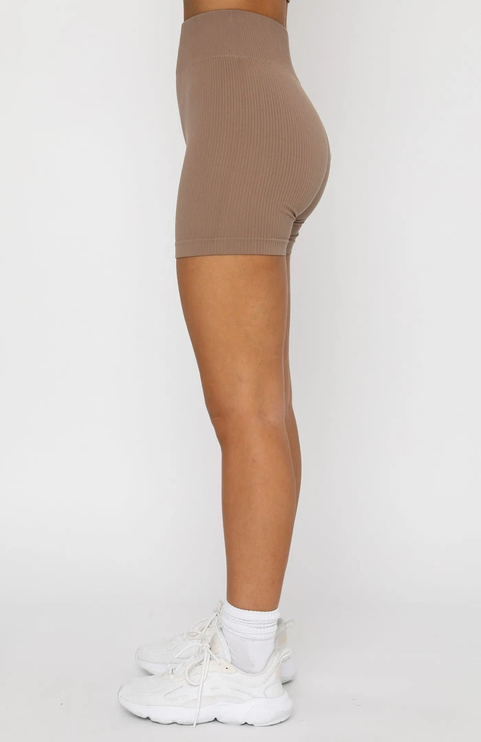 White Fox Boutique AU Take A Ride Seamless Bike Shorts Mocha 5 White Fox Boutique AU Take A Ride Seamless Bike Shorts Mocha