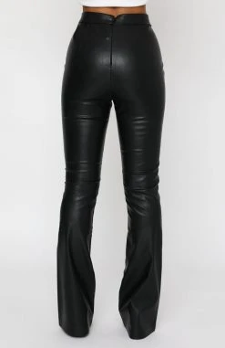 White Fox Boutique AU Show It Off PU Pants Black 13 White Fox Boutique AU Show It Off PU Pants Black