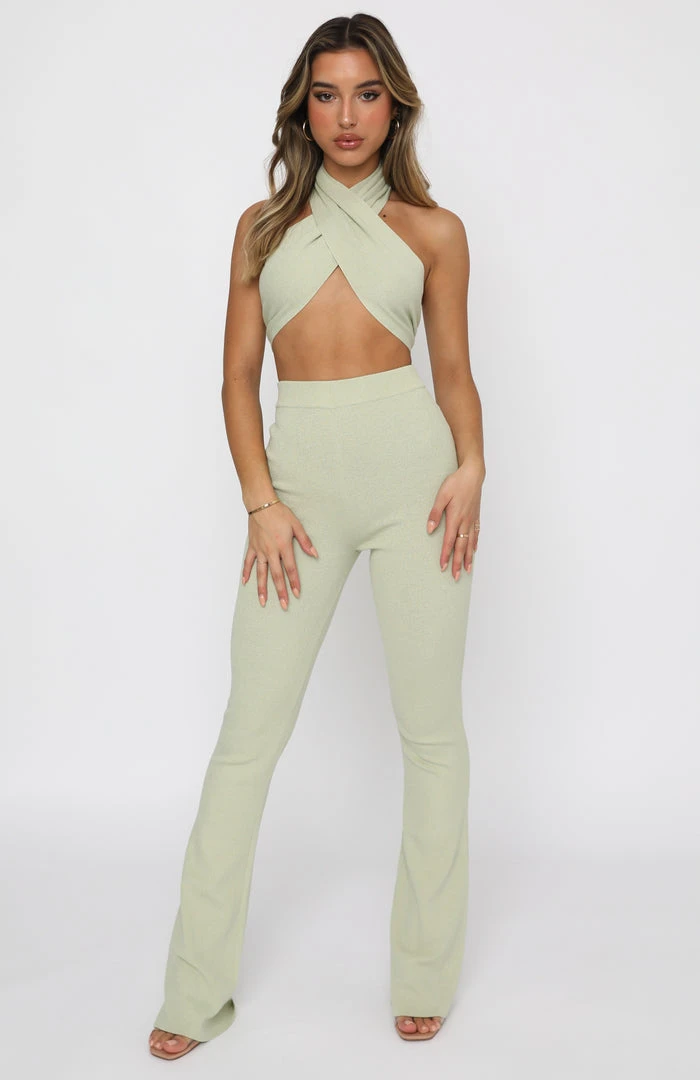 White Fox Boutique AU Make It Last Pants Sage 8 White Fox Boutique AU Make It Last Pants Sage