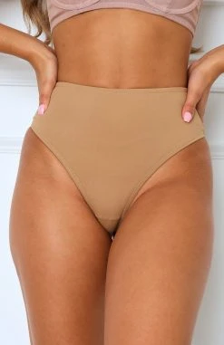 White Fox Boutique AU Kacia Hot Pants Nude