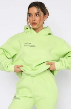 White Fox Boutique AU Clothing She's A Baddie Hoodie Kiwi