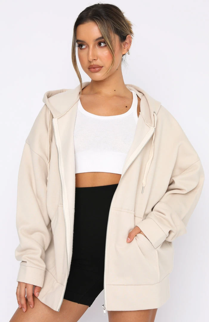 White Fox Boutique AU Need To Know Hoodie Sand Clothing 4 White Fox Boutique AU Need To Know Hoodie Sand Clothing