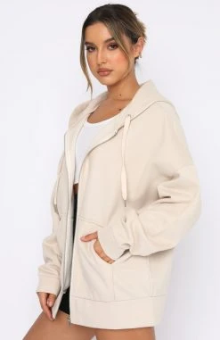 White Fox Boutique AU Need To Know Hoodie Sand Clothing 11 White Fox Boutique AU Need To Know Hoodie Sand Clothing
