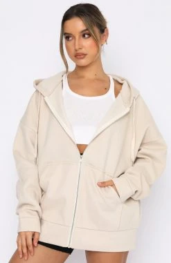 White Fox Boutique AU Need To Know Hoodie Sand Clothing 13 White Fox Boutique AU Need To Know Hoodie Sand Clothing