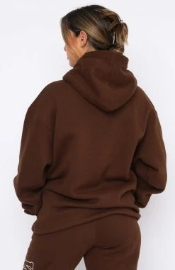 White Fox Boutique AU Play The Game Oversized Hoodie Chocolate 11 White Fox Boutique AU Play The Game Oversized Hoodie Chocolate