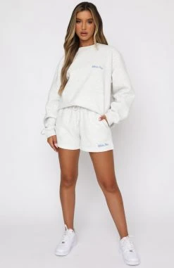 White Fox Boutique AU How Could I Forget Lounge Shorts Grey Marle 11 White Fox Boutique AU How Could I Forget Lounge Shorts Grey Marle