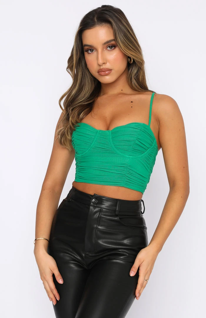 White Fox Boutique AU Life Of The Party Bustier Green 4 White Fox Boutique AU Life Of The Party Bustier Green