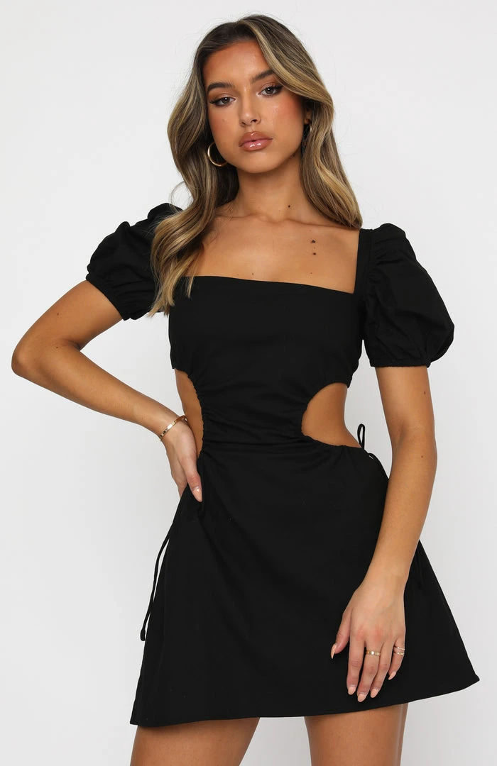 White Fox Boutique AU Different Girl Mini Dress Black Clothing 4 White Fox Boutique AU Different Girl Mini Dress Black Clothing