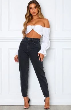 Whitefox Boutique Clothing Rock Your Body Boyfriend Jeans Vintage Black 11 Whitefox Boutique Clothing Rock Your Body Boyfriend Jeans Vintage Black