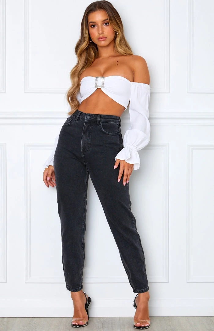 Whitefox Boutique Clothing Rock Your Body Boyfriend Jeans Vintage Black 6 Whitefox Boutique Clothing Rock Your Body Boyfriend Jeans Vintage Black