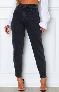 Whitefox Boutique Clothing Rock Your Body Boyfriend Jeans Vintage Black