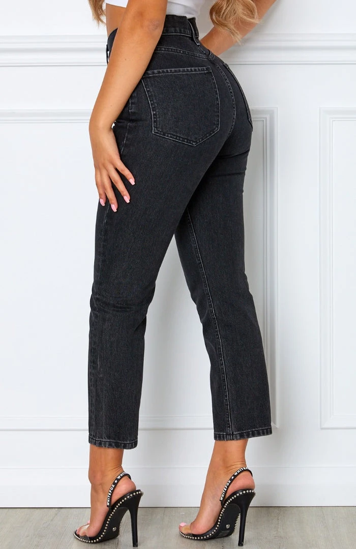 Whitefox Boutique Drive Me Crazy Cropped Jeans Vintage Black Clothing 5 Whitefox Boutique Drive Me Crazy Cropped Jeans Vintage Black Clothing