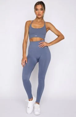 White Fox Boutique AU Cool Off Seamless Sports Bra Steel Restocked 12 White Fox Boutique AU Cool Off Seamless Sports Bra Steel Restocked