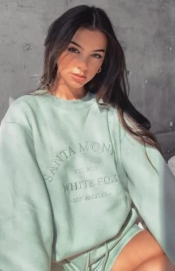 White Fox Boutique AU Clothing Best Of Both Oversized Sweater Sage 14 White Fox Boutique AU Clothing Best Of Both Oversized Sweater Sage