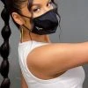 White Fox Boutique AU Unisex Face Mask Black
