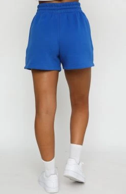 White Fox Boutique AU Clothing Check It Out Lounge Shorts Electric Blue 14 White Fox Boutique AU Clothing Check It Out Lounge Shorts Electric Blue