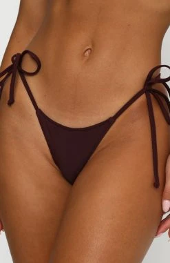 White Fox Boutique AU Island Escape Bottoms Merlot