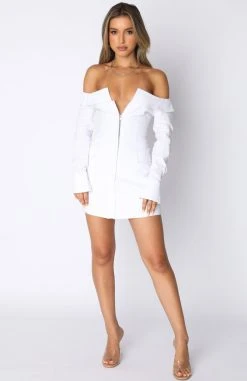 White Fox Boutique AU Life's A Party Mini Dress White Clothing