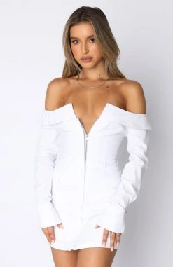 White Fox Boutique AU Life's A Party Mini Dress White Clothing