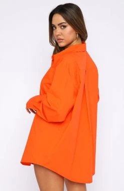 White Fox Boutique AU Behind The Look Shirt Orange Clothing 11 White Fox Boutique AU Behind The Look Shirt Orange Clothing