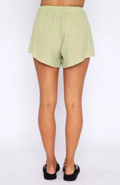 White Fox Boutique AU Clothing I've Got A Feeling Shorts Matcha 10 White Fox Boutique AU Clothing I've Got A Feeling Shorts Matcha