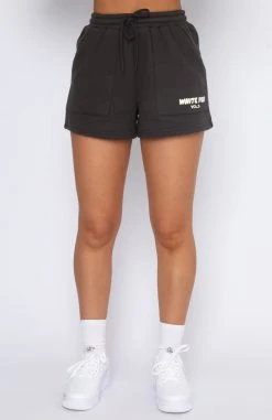 White Fox Boutique AU Offstage Lounge Shorts Shadow