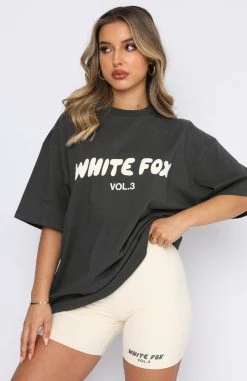 White Fox Boutique AU Clothing Offstage Oversized Tee Shadow