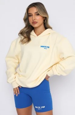 White Fox Boutique AU Clothing Offstage Hoodie Buttercream