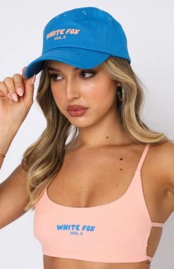 White Fox Boutique AU Restocked Offstage Cap Azure