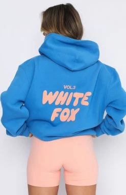 White Fox Boutique AU Offstage Hoodie Azure
