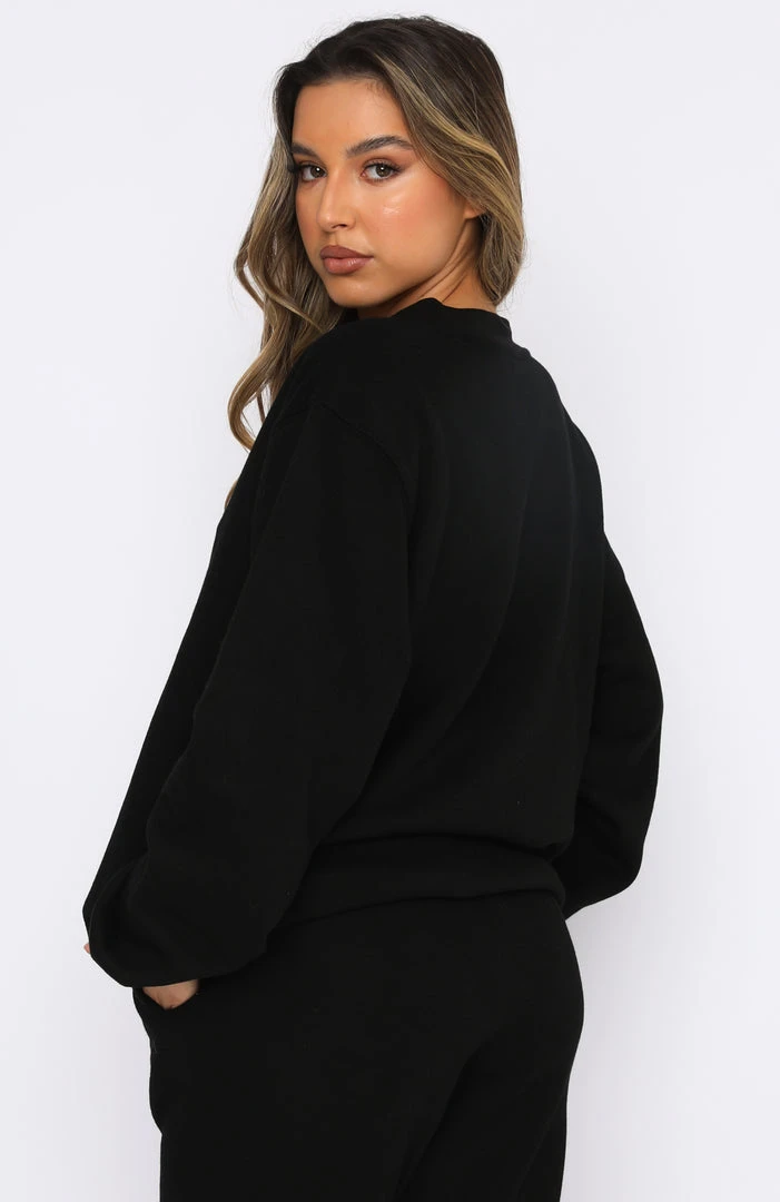 White Fox Boutique AU Best Of Both Oversized Sweater Black Clothing 6 White Fox Boutique AU Best Of Both Oversized Sweater Black Clothing