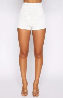 Whitefox Boutique Clothing Unavailable Hot Pants White