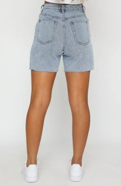White Fox Boutique AU Young And Free Denim Shorts Blue Denim Clothing 14 White Fox Boutique AU Young And Free Denim Shorts Blue Denim Clothing