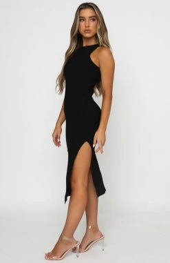 White Fox Boutique AU Meet Again Midi Dress Black Clothing 9 White Fox Boutique AU Meet Again Midi Dress Black Clothing