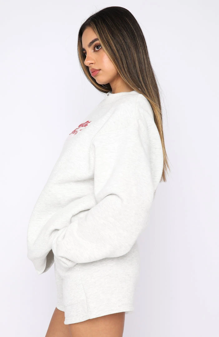 White Fox Boutique AU Clothing Spicy Gal Sweater Grey Marle 5 White Fox Boutique AU Clothing Spicy Gal Sweater Grey Marle