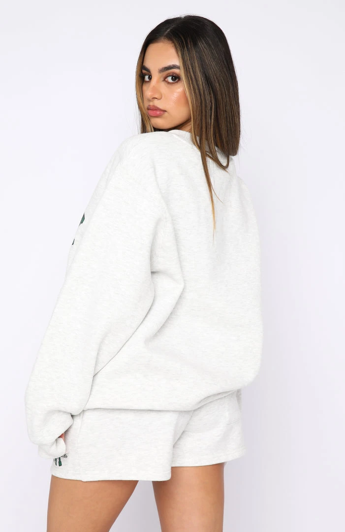 White Fox Boutique AU On The Trend Sweater Grey Marle 5 White Fox Boutique AU On The Trend Sweater Grey Marle