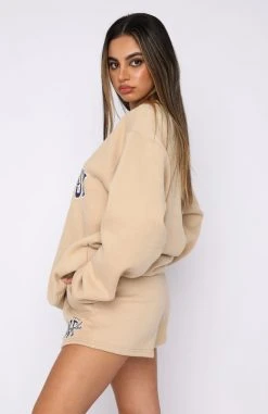 White Fox Boutique AU On The Trend Sweater Sand Clothing