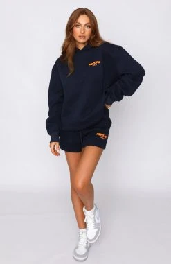 White Fox Boutique AU Offstage Hoodie Space Navy