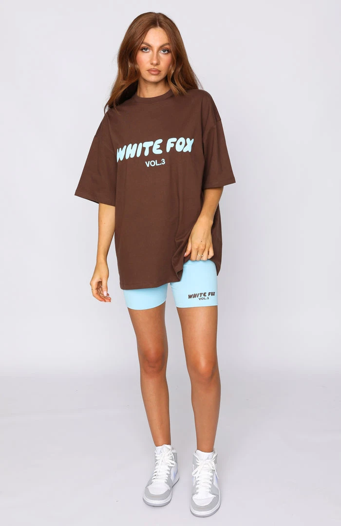 White Fox Boutique AU Clothing Offstage Oversized Tee Espresso 7 White Fox Boutique AU Clothing Offstage Oversized Tee Espresso
