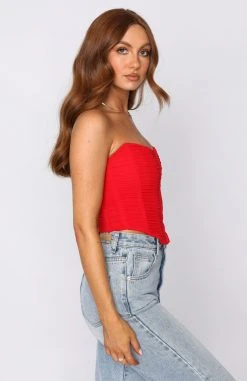 White Fox Boutique AU Clothing Innocent Touch Bustier Red 10 White Fox Boutique AU Clothing Innocent Touch Bustier Red