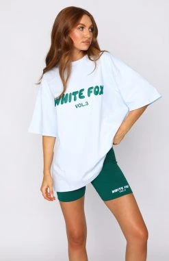 White Fox Boutique AU Offstage Oversized Tee Ice Melt