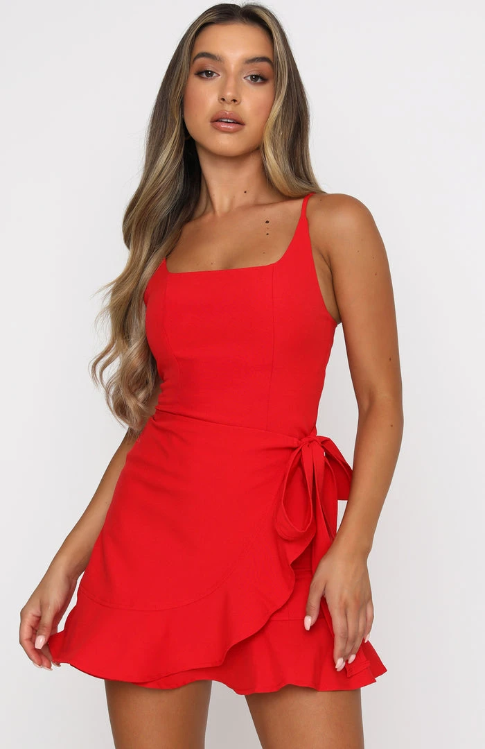 White Fox Boutique AU Better Now Mini Dress Red Clothing 4 White Fox Boutique AU Better Now Mini Dress Red Clothing
