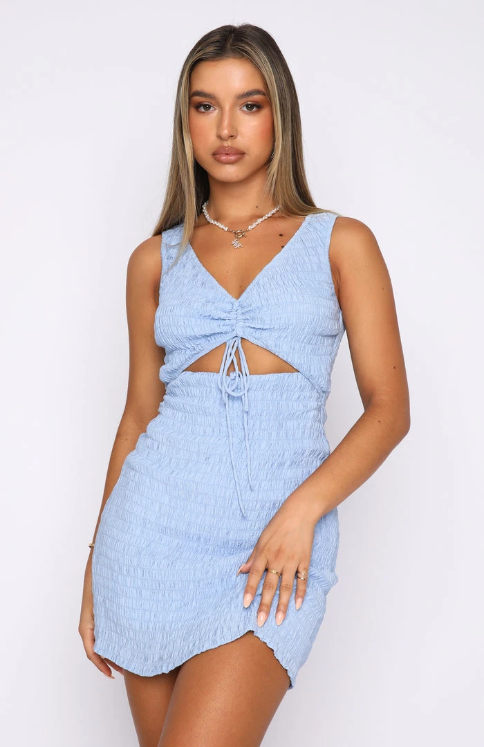 White Fox Boutique AU Clothing Discovering You Mini Dress Blue 4 White Fox Boutique AU Clothing Discovering You Mini Dress Blue