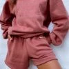 White Fox Boutique AU Clothing Best Of Both Oversized Sweater Rust 1 White Fox Boutique AU Clothing Best Of Both Oversized Sweater Rust