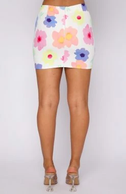 White Fox Boutique AU Clothing Sweet Nothings Mini Skirt Spring Print 17 White Fox Boutique AU Clothing Sweet Nothings Mini Skirt Spring Print