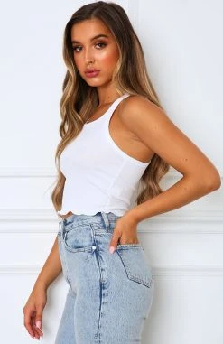 White Fox Boutique AU Close To You Crop White Tops 11 White Fox Boutique AU Close To You Crop White Tops