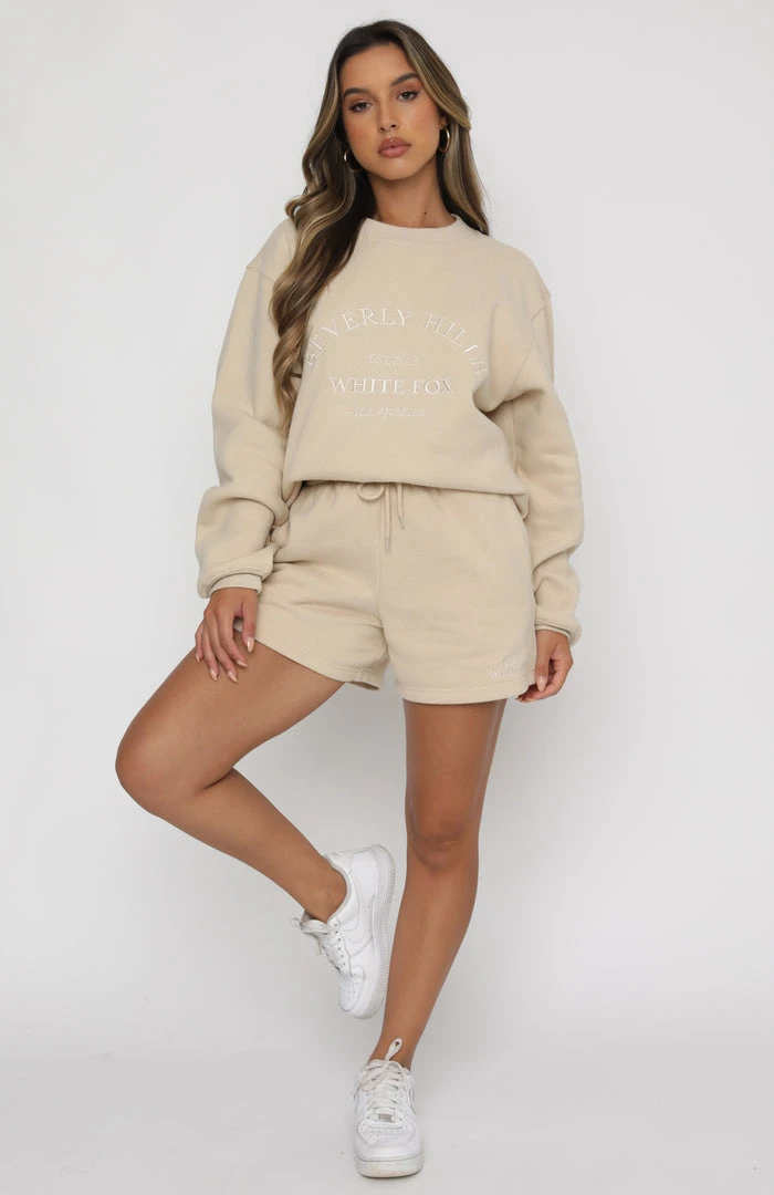 White Fox Boutique AU Best Of Both Oversized Sweater Sand Clothing 7 White Fox Boutique AU Best Of Both Oversized Sweater Sand Clothing